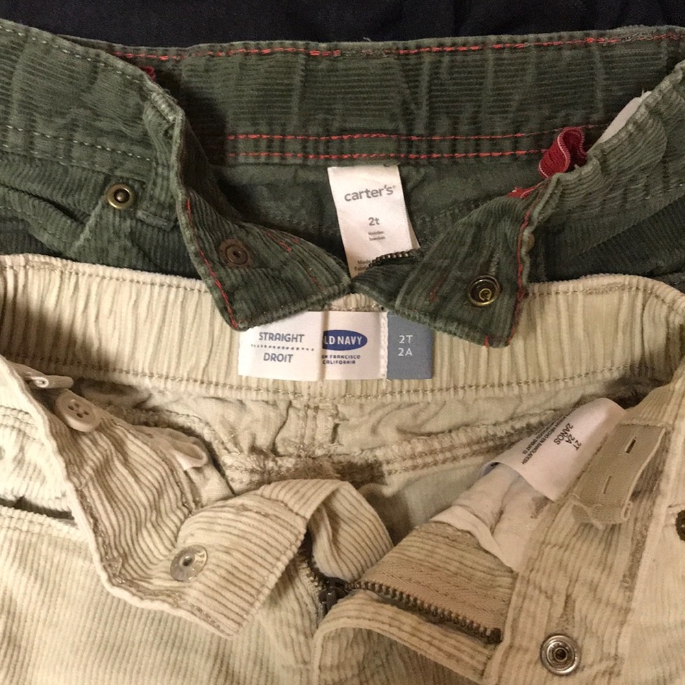 Corduroy pant bundle